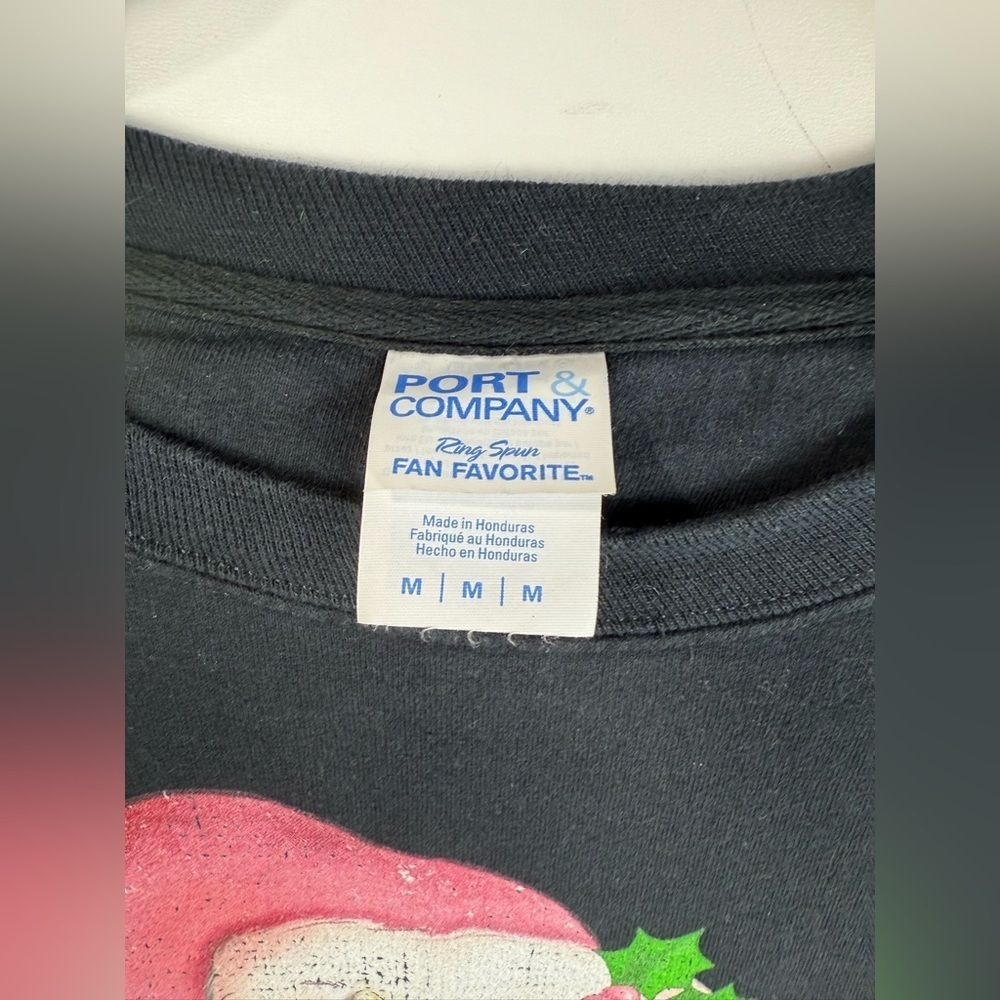 Big Nick Energy women’s Santa Christmas black graphic sweatshirt. Size medium - Picture 4 of 6